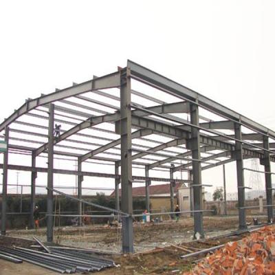 China Building warehouse fabricated in low carbon high strength metal q345 metal structure steel of House for sale