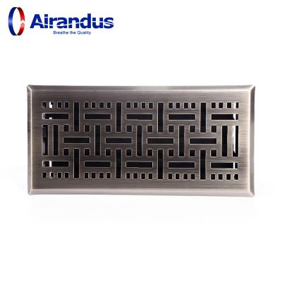 China Contemporary Decor Grates Floor Register Antique Brass for sale