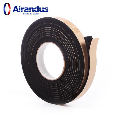 China EVA Foam Gasket Tape Waterproof Self Adhesive Rubber Gasket Tape for sale