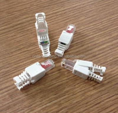 China Rj45 Toolless Socket , rj45 cat6 connector connecor Cat6 RJ45 Toolless Socket for sale