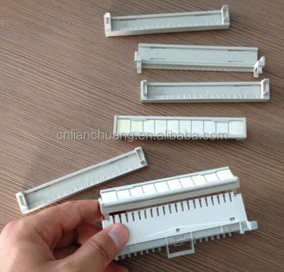 China ABS hinged label holder for 10 pair crown module for sale