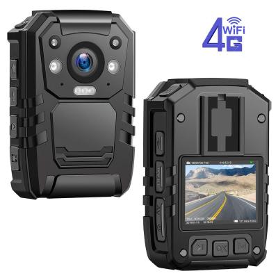 China 4G LTE & WiFi GPS Night Vision Police Body Worn Camera Manufacture for Law, security guide for sale