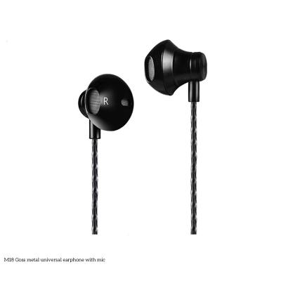 China In-ear 3.5mm Bass Wired Earphone Metal Stereo Super Sound In Ear HiFi Headphone for sale