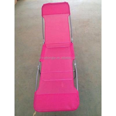 China Fashion Modern Folding Beach Deck Chair Wooden Reclining Chair for sale