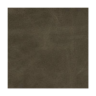 China FULL GRAIN COW GRAY SUSTAINABLE COLOR OIL LEATHER WAXY HIDE FOR DIY CRAFTING for sale