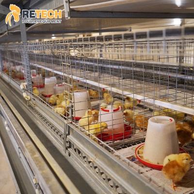 China Modern Design Baby Eggs Hen Mental Galvanized Layer H Type Full Automatic Poultry Battery Chicks Cage for sale