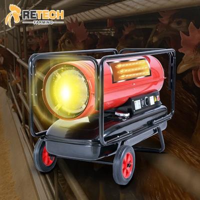 China Best Price Animal Husbandry Pig Fish Chicks Farm Fuel Diesel Kerosene Hot Blower Heater For Sale for sale