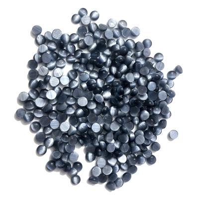 China Europe Factory Sales Direct Gemstone Spot Goods 4mm Round Cabochon Cats Eye Beads For Jewelry for sale