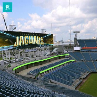 China Stadium Advertising Levt Advertising P3 P4 P5 P6 P10 Video High Resolution Outdoor Perimeter Led Display / Led Screen / Led for sale