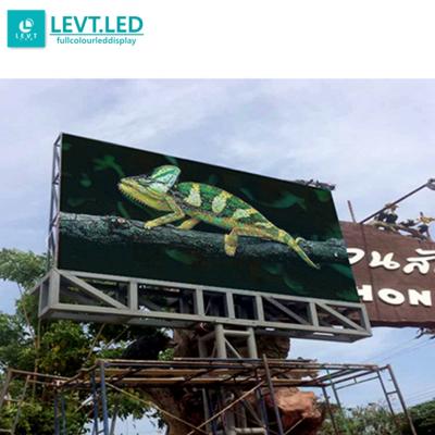 China VIDEO ADVERTISING Levt p8 p10 billboard advertising screen 24v waterproof outdoor led panel sign on hot sale for sale