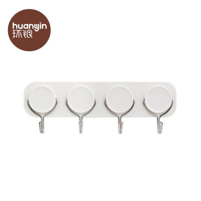 China Baby Sustainable Wholesale Plastic Kids Adhesive Hanger Hooks for sale