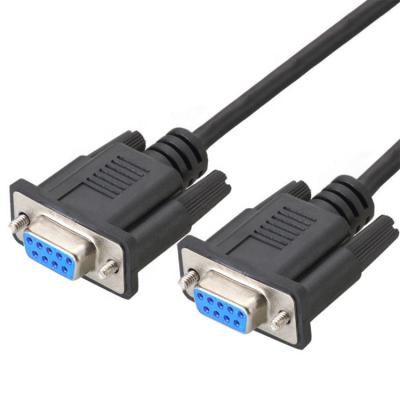 China Custom Computer/Printer Professional DB9P Male To DB9P DB9Pin RS232 Extension Cable Male Female Female Serial Cable for sale