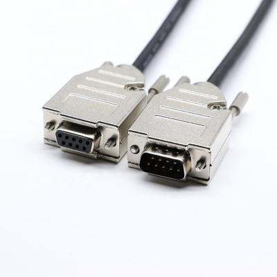 China DB9pin computer/printer male to VGA female right angle to female VGA cable db9 male db25 adapter cable for sale