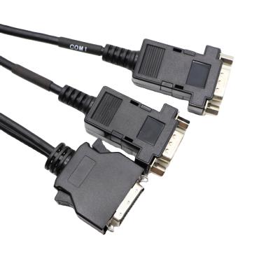 China MDR26P Male Computer/Printer Custom Line to DB9PPIN 2nd Male Cable Industrial Equipment Cable for sale