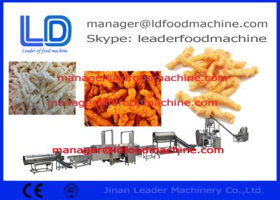 China Auto Fried Niknaks kurkure Making Machine , Three Phase Cheetos Machinery for sale