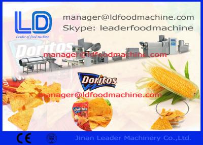 China Healthy Tortilla / Corn Chips Making Machine Processing Triangle / Round Snacks for sale