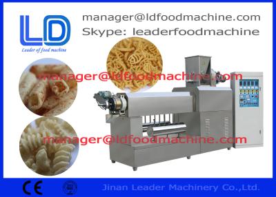 China Snack Pellet Single Screw corn extruder machine Food grade stainless steel for sale