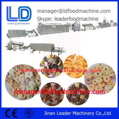 China Large Output Corn Flakes Making Machine , Kelloggs Corn Flakes Machine for sale