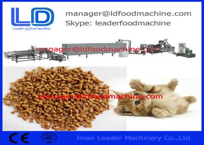 China Stainless Steel Pet Food Processing Line , Pet Food Production Line for sale