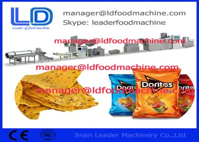 China Doritos Tortilla Corn Chips Making Machine / Grain Processing Equipment for sale