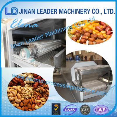 China 304 Stainless Steel Belt Single Peanut Roasting Machine Peanut Processing Machiney for sale