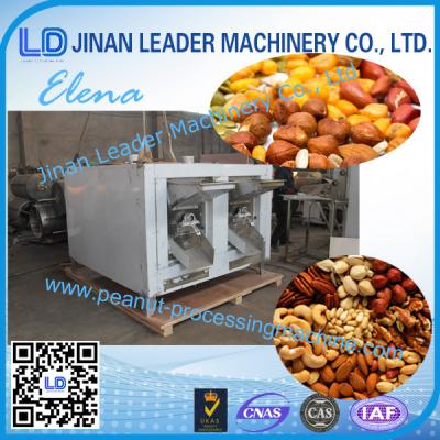 China Gas Heating Peanut Processing Machine Roasted For Walnuts / Nuts for sale