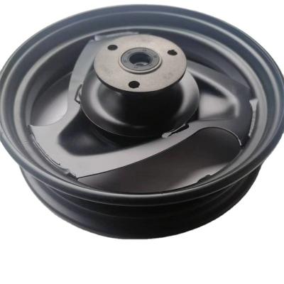 China Motorcycle Rim Fuxi 100 Aluminum Alloy 110 Steel Rim Wheel High Quality Steel Drum Fits Yamaha Scooters for sale