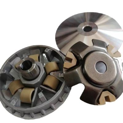 China Wholesale Princess 125 Wuyang Motor Power Transmission Pulley Front Motor Motorcycle Wheel Parts Fit Honda Scooter for sale