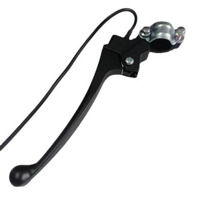 China Aluminum alloy motorcycle brake lever left hand brake lever assembly is suitable for electric scooter motorcycle for sale