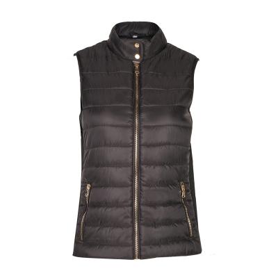 China Casual Style Winter Breathable Stripper Padded Padded Black Wholesale Custom Waistcoat Stripper Vest for sale