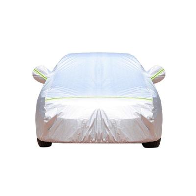 China Water Proof Hail Odm Customizable Designed Snow Rain Make Water Proof Hail Resistant Polyester Car Cover Universal for sale