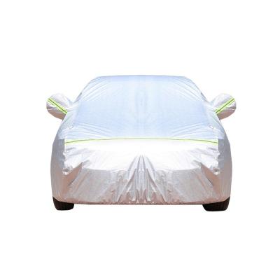 China Water Proof Hail Odm High Quality Waterproof UV Protection High Reflective Aluminum Car Cover for sale