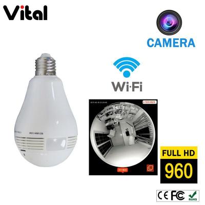 China Other Cheap Prices 360 Degree Panorama Camera Lamp Light Bulb Camera Popular WIFI CCTV Wireless Security Camera for sale