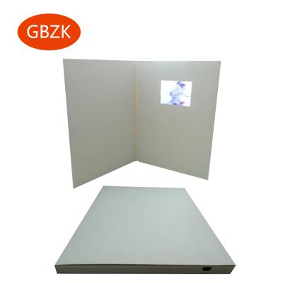 China All Custom Made Regions China Factory Cheap Price Gift Greeting Card 2.8 Inch LCD Video Brochure POS Display for sale