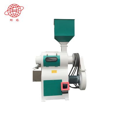 China White Rice Processing TQN 168B Double Iron Air Tunnels And Sand Roller Rice Mill for sale