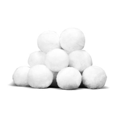 China Swimming Pools /SPA/Aquarium Sand Replacement Cotton Filter Media Swimming Pool Filter 100% Polyester Fiber Balls for sale