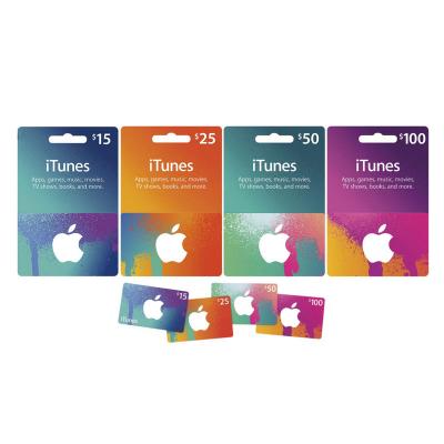 China $100 USA App Store Gift Certificate iTunes for USA account only for sale