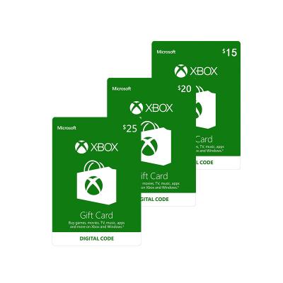 China USA USD20 Xbox Live Game Gift Card for sale