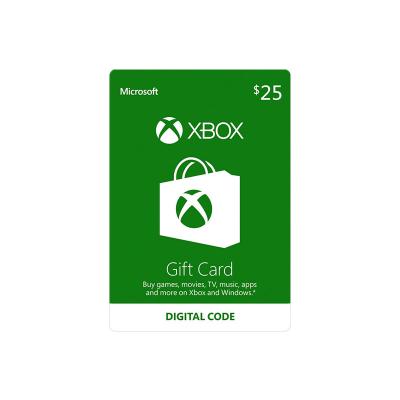 China The USA $25 Xbox Live Gift Card for sale