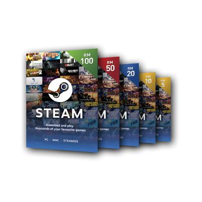 China Hot Sale US 100 US Dollar Gift Steam Wallet Card for sale