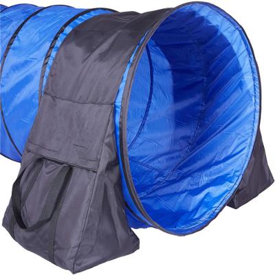 China Viable Wholesale Custom Plastic Outdoor Pet Tunnel Training Tunnel Dog Tunnel for sale