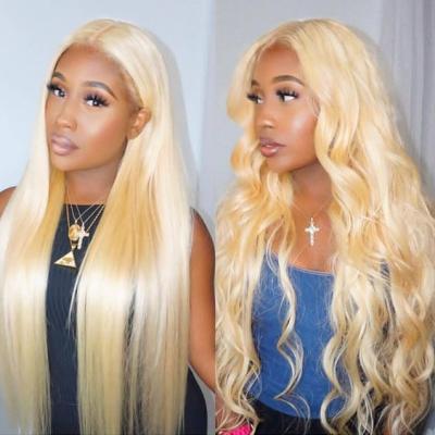 China Silky Straight Blonde Wave Hair Extension Bundles Virgin Human Hair,Hair Wigs HD Lace,Hair Frontal Bundles for sale