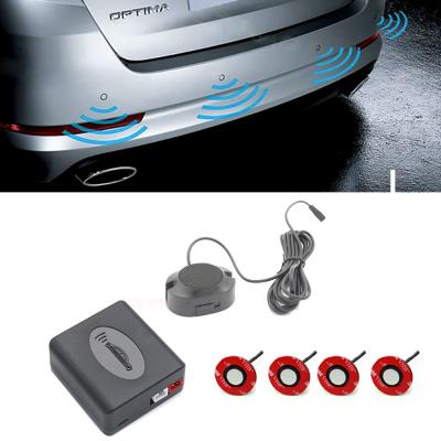 China 16.5mm Round Car Reverse Parking Sensor Kit With Buzzer Alarm PZ330-XK-16.5R for sale