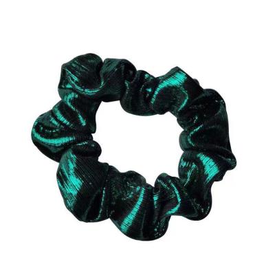 China Autumn And Winter Girls Head Band Glitter Fancy Large Intestine Hair Elastic Scrunchies Luxury Attractive for sale