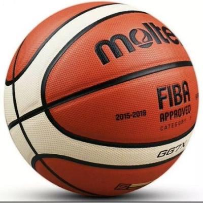 China Indoor Custom Logo Personalized Basketball Ball Outdoor Exercising Size 7 for sale