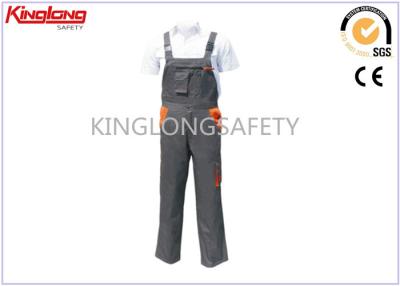 China Pantalón gris y anaranjado del babero del uniforme del Workwear del poder del artículo S-XXXL en venta