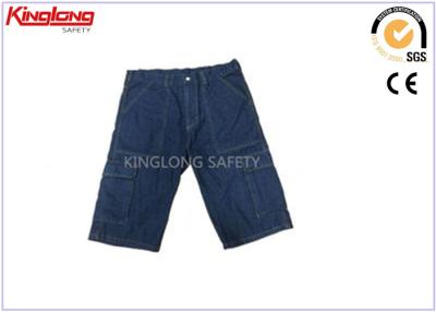 China Short personalizado XL/XXL do trabalho da sarja de Nimes/carga das calças de brim para o verão à venda