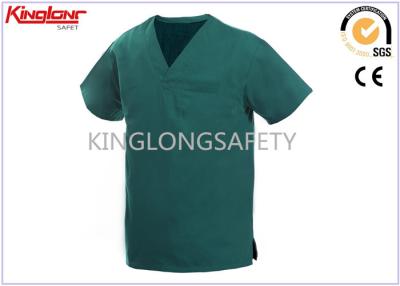 Chine Les uniformes 100% d'hôpital de décolleté en V de coton, poche multi médicale frotte l'habillement à vendre