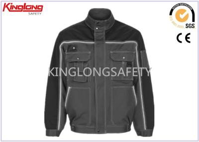 China Workwear durável industrial da lona, revestimento reflexivo do trabalho da segurança à venda