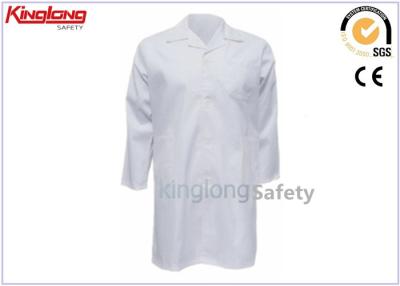 Chine Médecin manteau blanc d'anti ride de laboratoire agent de blanchiment extérieur/d'intérieur d'uniforme, à vendre